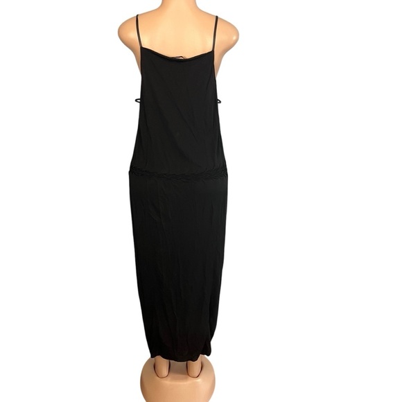Alexander Wang Midi Black Slip Dress - Picture 7 of 10